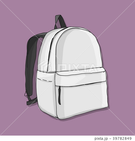 Backpack mockup, sketch for your design 39782849