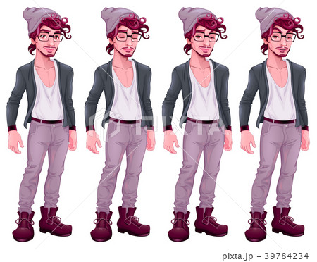 Boy with different expressions Boy with different expressions 39784234
