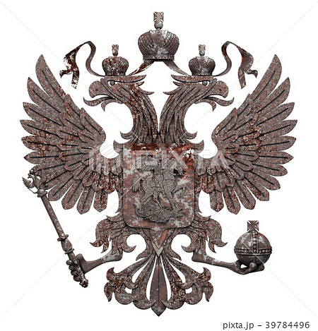 Rusty Coat of arms of Russia Rusty Coat of arms of Russia 39784496