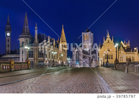 Gent cityscape - Belgium 39785797