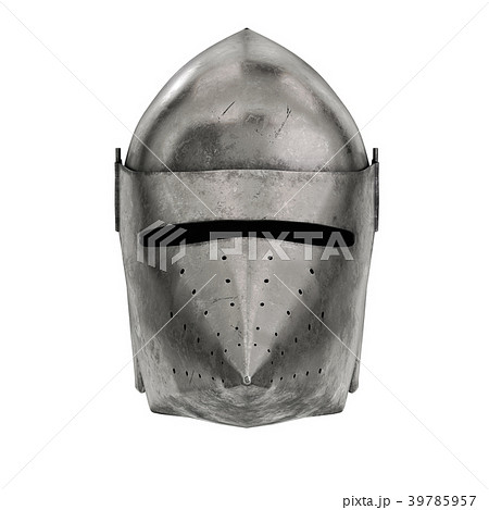 knights helmet side view