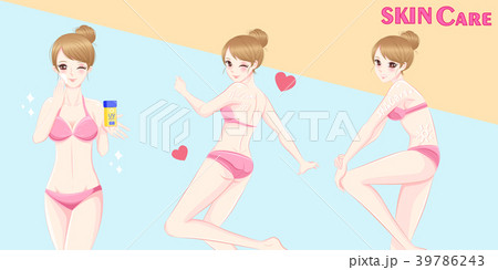 woman with skincare concept 39786243