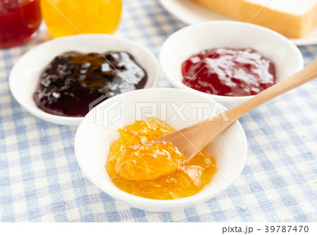 ジャム　マーマレード　イチゴジャム　ブルーベリージャム　ジャム瓶　甘い 39787470