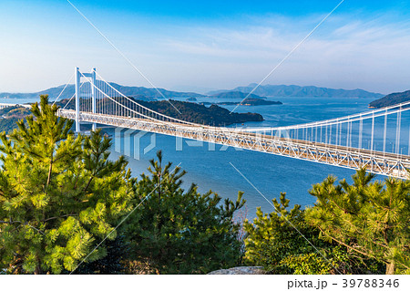 《岡山県》瀬戸大橋・鷲羽山にて 39788346