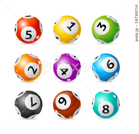 Realistic Detailed 3d Lotto Set. Vector 39789554
