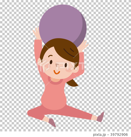 Baby yoga balance ball Baby yoga balance ball 39792906