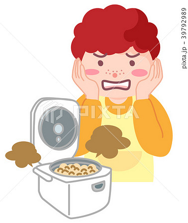 ご飯を焦がす主婦 39792989