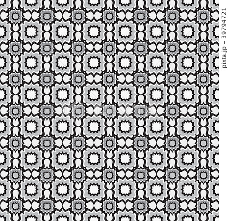 Seamless orient pattern. Geometric floral ornament Seamless orient pattern. Geometric floral ornament 39794721