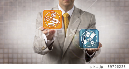 Man Favoring Specialty Over Non-Specialty Drugs 39796223