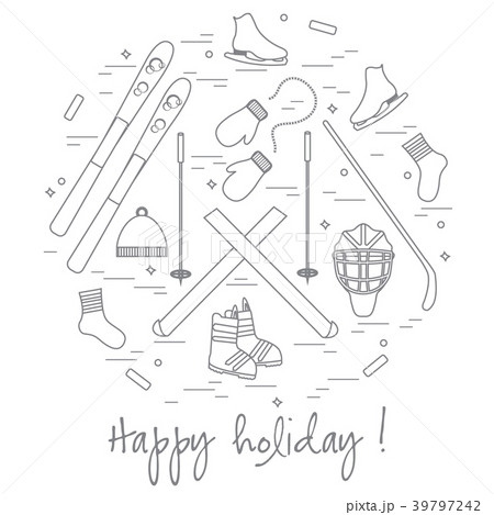 different elements of sports equipment and different elements of sports equipment and 39797242