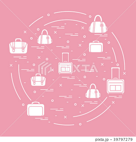 different bag and suitcases for travel arranged in different bag and suitcases for travel arranged in 39797279