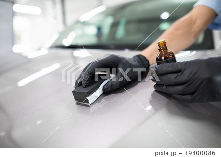 Car detailing concept. Auto cleaning and polish. Car detailing concept. Auto cleaning and polish. 39800086