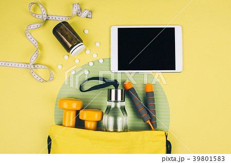 Fitness abstract healthy lifestyle concept. 39801583