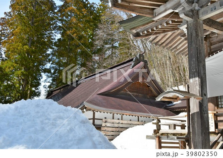 早春の戸隠　戸隠神社　戸隠山 39802350