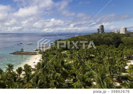 Scenery of beautiful beach resort,Phlippines 39802676