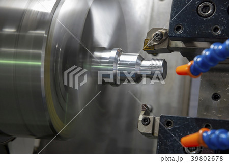 The CNC turning or lathe machine  The CNC turning or lathe machine  39802678