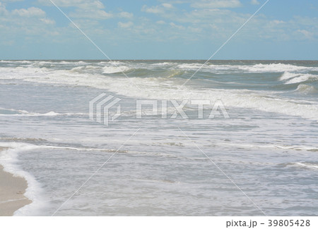 The Gulf of Mexico at Indian Rocks Beach Florida 39805428