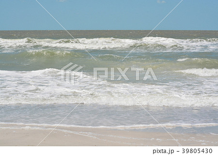 The Gulf of Mexico at Indian Rocks Beach Florida 39805430