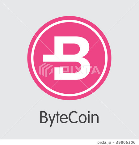 Bytecoin - Crypto Currency Pictogram. 39806306