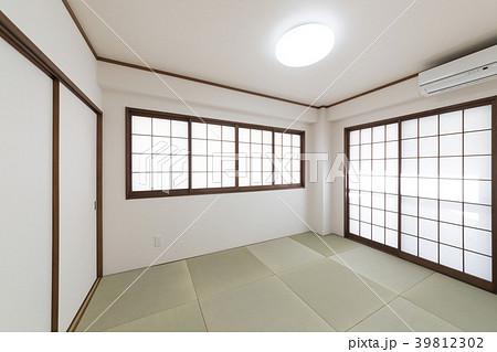 マンション　リフォーム　和室　2面採光　施工例 39812302