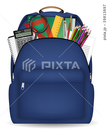 School cheap bag side