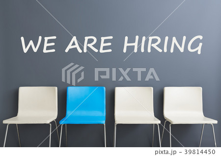 Chair background concept - recruitment interview Chair background concept - recruitment interview 39814450