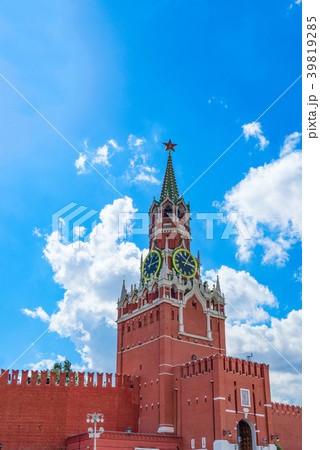 Europe. Russia. Moscow. Spasskaya tower of the 39819285