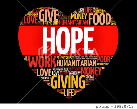 Hope word cloud Hope word cloud 39820715