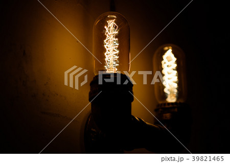Incandescent spiral retro vintage warm lamp edison 39821465