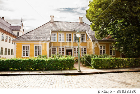 Traditional old houses in Oslo 39823330