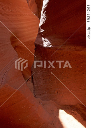 Spooky Gulch slot canyon, at Dry Fork, a branch of 39824263