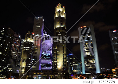 シンガポール　夜景 39825779