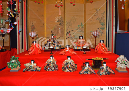 岩槻散歩：東玉大正館　雛飾り 39827905