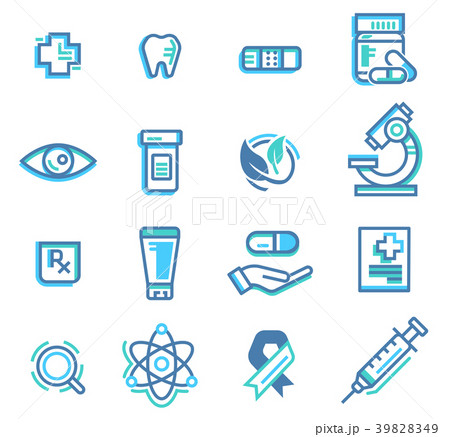 Basic icon clinic office or hospital. Basic icon clinic office or hospital. 39828349