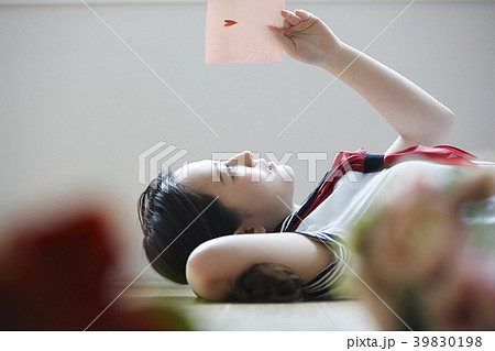 女子高生　ラブレター 39830198