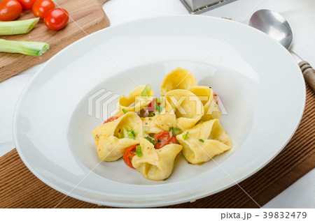 Homemade tortellini Homemade tortellini 39832479
