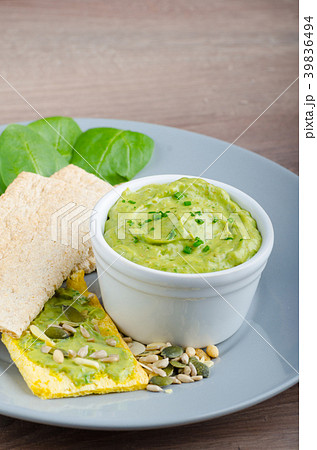 Avocado-Buttermilk Green Goddess Dip 39836494