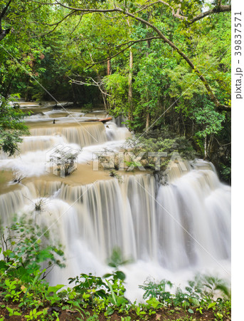 Beautiful waterfall in tropical rainforest 39837571