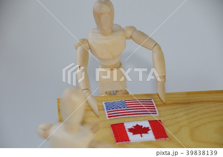 米加会談のイメージ 米加会談のイメージ 39838139