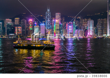 《香港》香港島の夜景 39838666