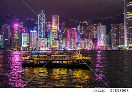 《香港》香港島の夜景 39838668