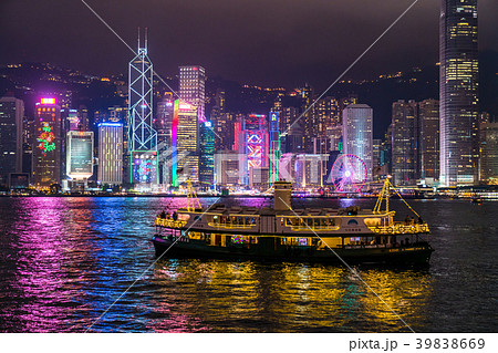 《香港》香港島の夜景 39838669