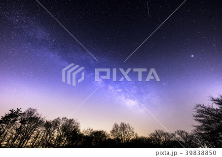 美ノ山公園から見た天の川 39838850