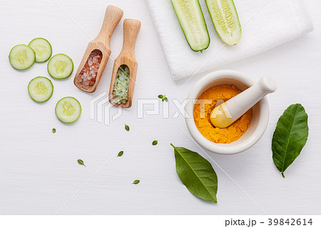 Natural herbal skin care products.  39842614