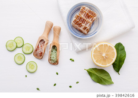 Natural herbal skin care products.  39842616