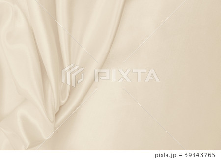 Smooth elegant golden silk or satin luxury cloth Smooth elegant golden silk or satin luxury cloth 39843765