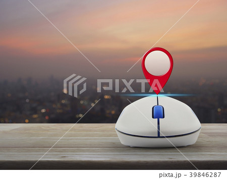 Map pointer navigation concept Map pointer navigation concept 39846287