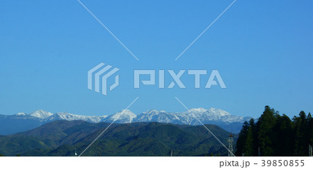 高山市丹生川町より乗鞍岳 39850855
