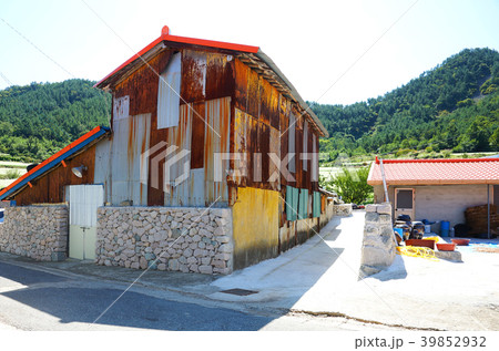 工場 建物 石垣 39852932