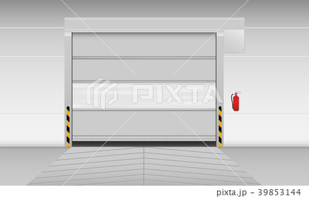 High speed PVC rolling door, Shutter door, Vector 39853144